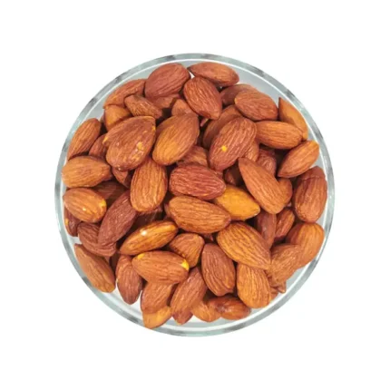 مغز بادام بو داده ( بسیار خوشمزه و ترد )