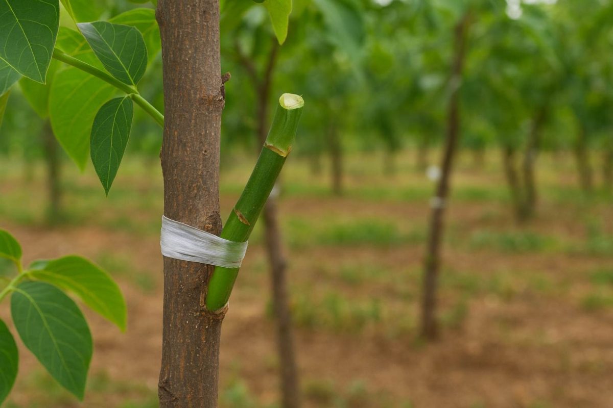 نحوه پیوند درخت گردو