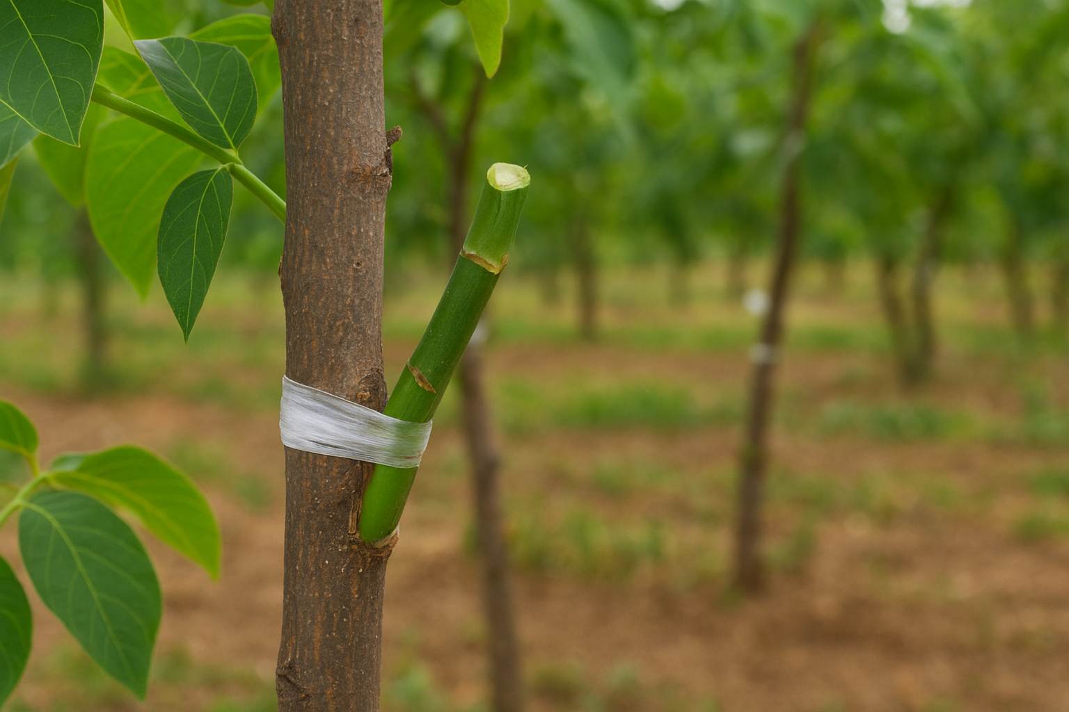 نحوه پیوند درخت گردو