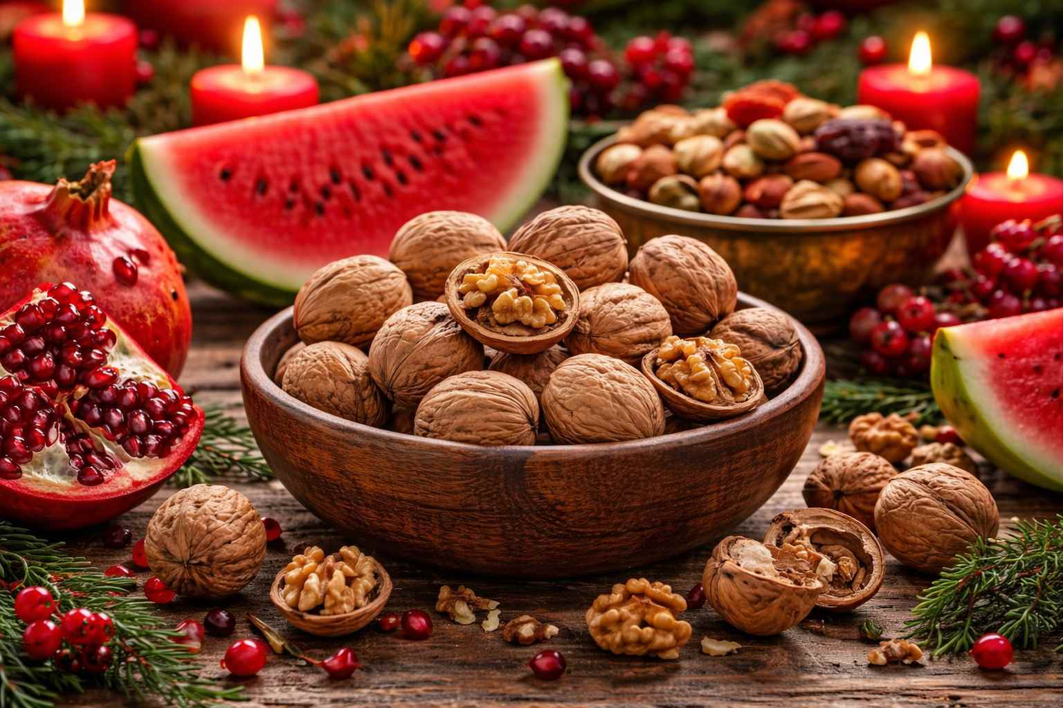 گردو شب یلدا