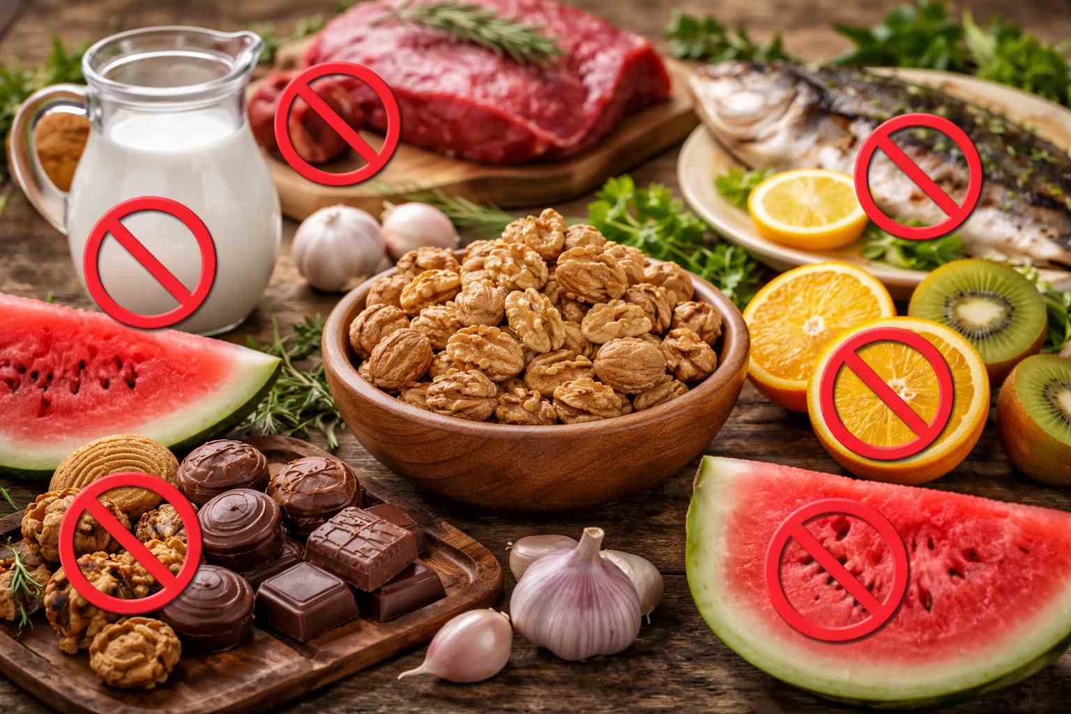 گردو با چی نخوریم